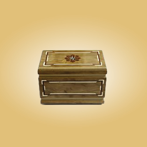 Урна 10 дърво лукс