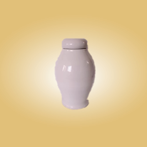 Урна, модел 1 - бяла ТИМ